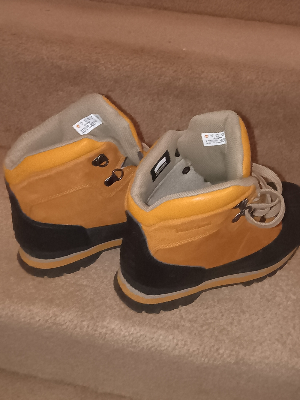 Timberland Tan Lace-Up Boys' Boot